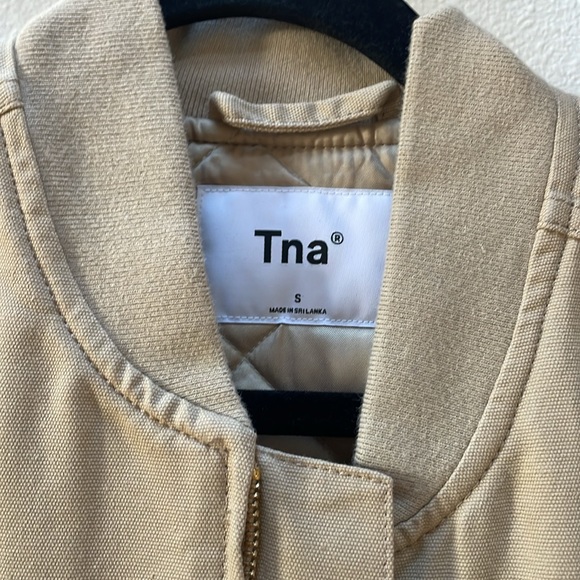 Aritzia Tna Ferris Vest, Olive Beige, size S - Picture 9 of 12